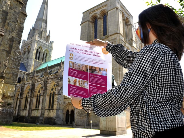 New safety measures have been put in place at Chichester Cathedral