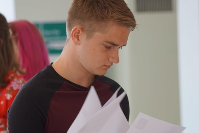 A Level results day at Chichester High School