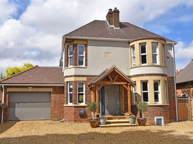 This stylish property can be found on Kettering Road in Northampton and is currently on the market for £825,000.