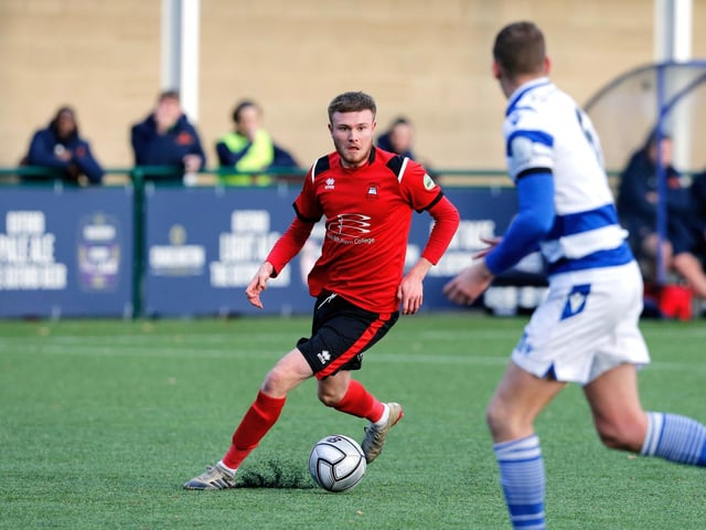 Action from Eastbourne Boro's visit to Oxford City / Pictures by Lydia and Nick Redman