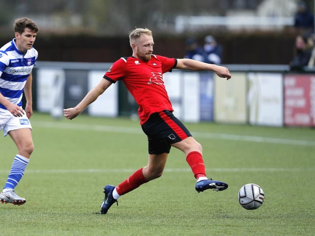 Action from Eastbourne Boro's visit to Oxford City / Pictures by Lydia and Nick Redman