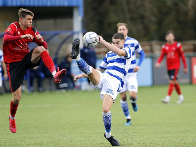 Action from Eastbourne Boro's visit to Oxford City / Pictures by Lydia and Nick Redman