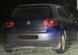 The driver failed a roadside drug swab showing positive for cannabis and was arrested