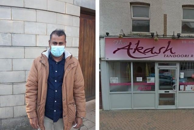 Reckless Wellingborough curry house Akash left a teenager hospitalised after giving her a dish with a potentially fatal dose of nuts when she had an allergy. Owner Uddin was given a suspended sentence.