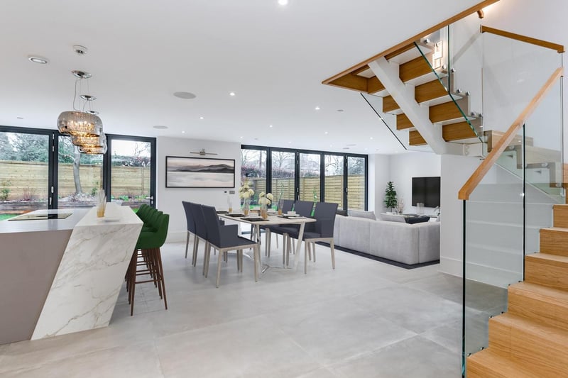 This five bedroom detached new home in Berkhamsted is on the market right now. Photos: Zoopla and Knight Frank
