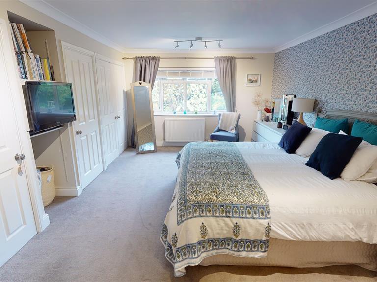 The main spacious double bedroom