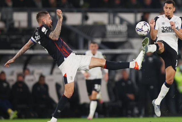 A very un-Bradley-like performance as he was caught in possession in the first half, Derby capitalising to take an early lead. Went rashly diving in during the second period as well, lucky not to catch his man. Did go close with a header though.