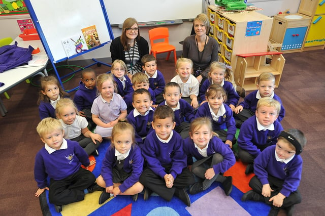 Start14 Reception class at St Michael's Church School. Miss Day and Miss Smith class EMN-140310-152336009