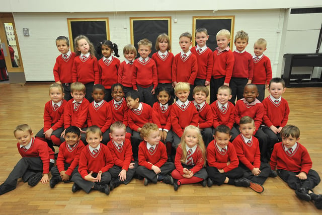 Start14  Reception class at Sacred Heart RC Primary School EMN-141014-171311009