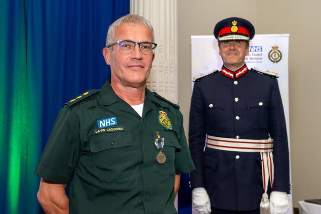 David Croucher, an operational team leader from Brighton, was awarded a Queen’s Medal for Long Service and Good Conduct.