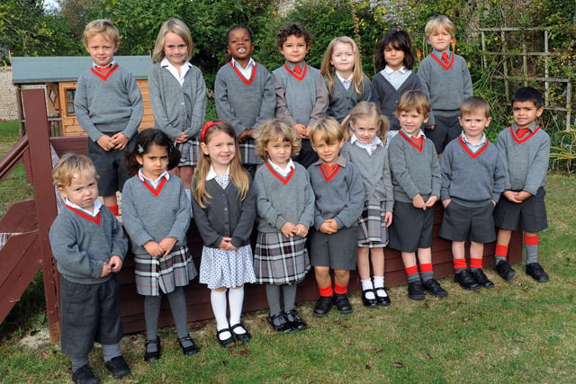 Reception class at Sompting Abbotts School in 2011. Picture: Stephen Goodger