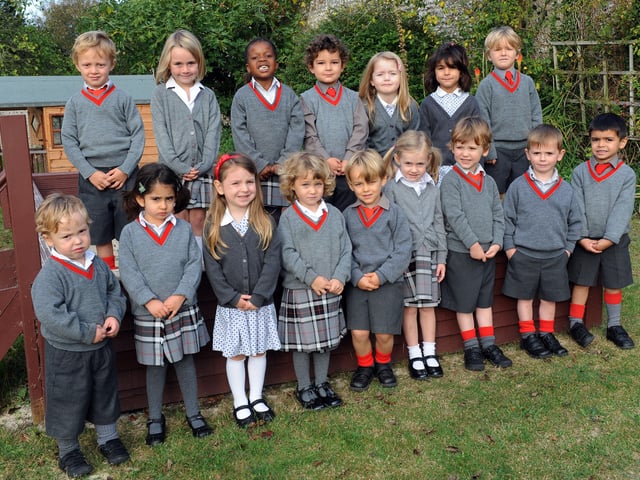 Reception class at Sompting Abbotts School in 2011. Picture: Stephen Goodger