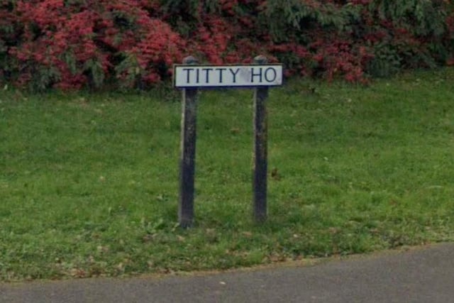 Titty Ho in Raunds. Yes, really.