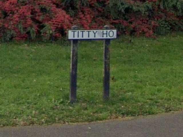 Titty Ho in Raunds. Yes, really.