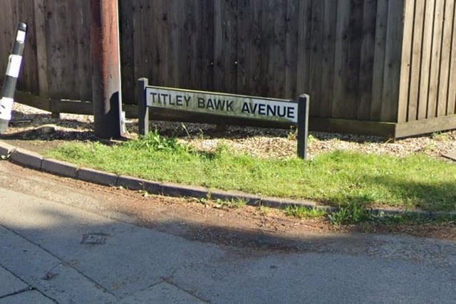 Another one! Titley Bawk Avenue in Earls Barton.
