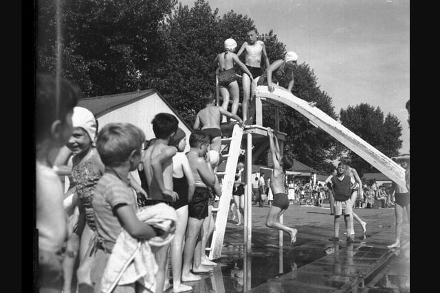 August 8 1959...Midsummer Meadow swimming pool Northampton