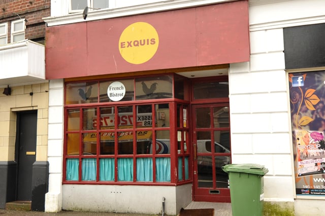 Exquis French Bistro, Pevensey Road, is a small and cosy restaurant serving home cooked classic French cuisine.