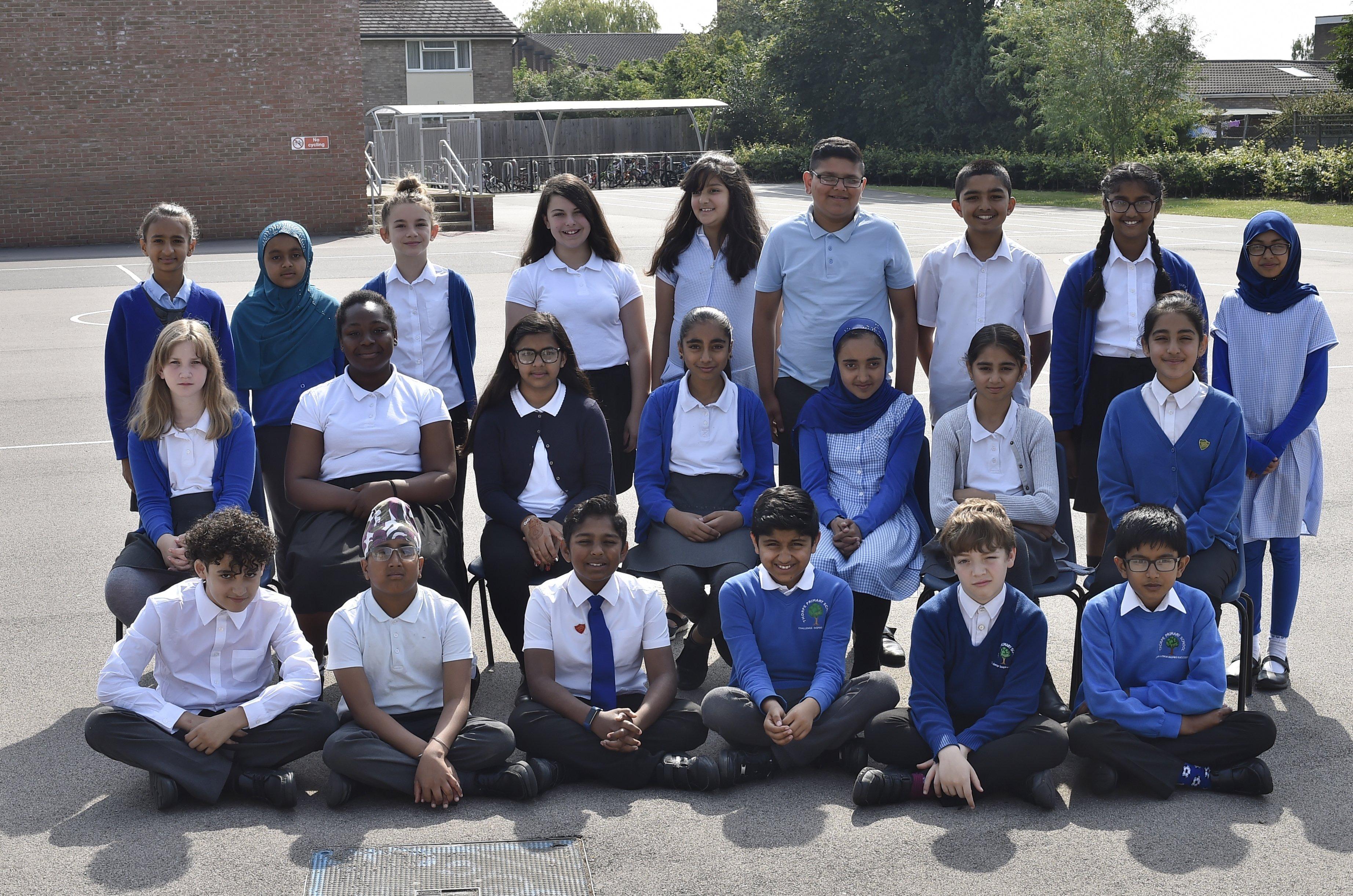 Thorpe primary year 6 leavers (2) Y619 EMN-190717-122511009