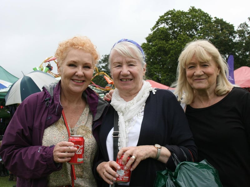Residents weren't deterred by grey skies. Picture by Graham Hazard