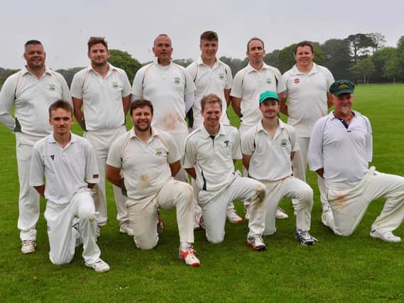 Southwick CC line up before play / Picture: Stephen Goodger