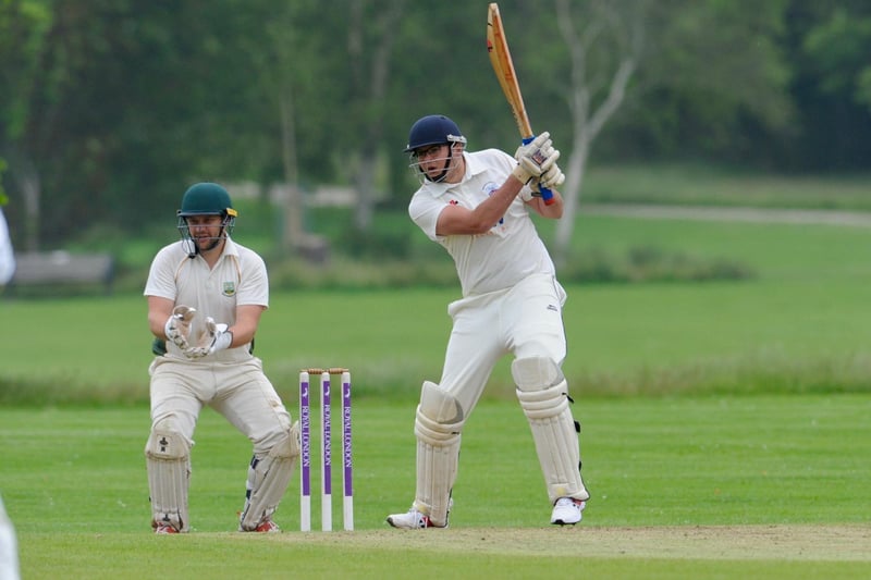 Action from Southwick CC's three-wicket win at home to Brighton thirds / Picture: Stephen Goodger