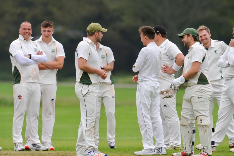 Action from Southwick CC's three-wicket win at home to Brighton thirds / Picture: Stephen Goodger