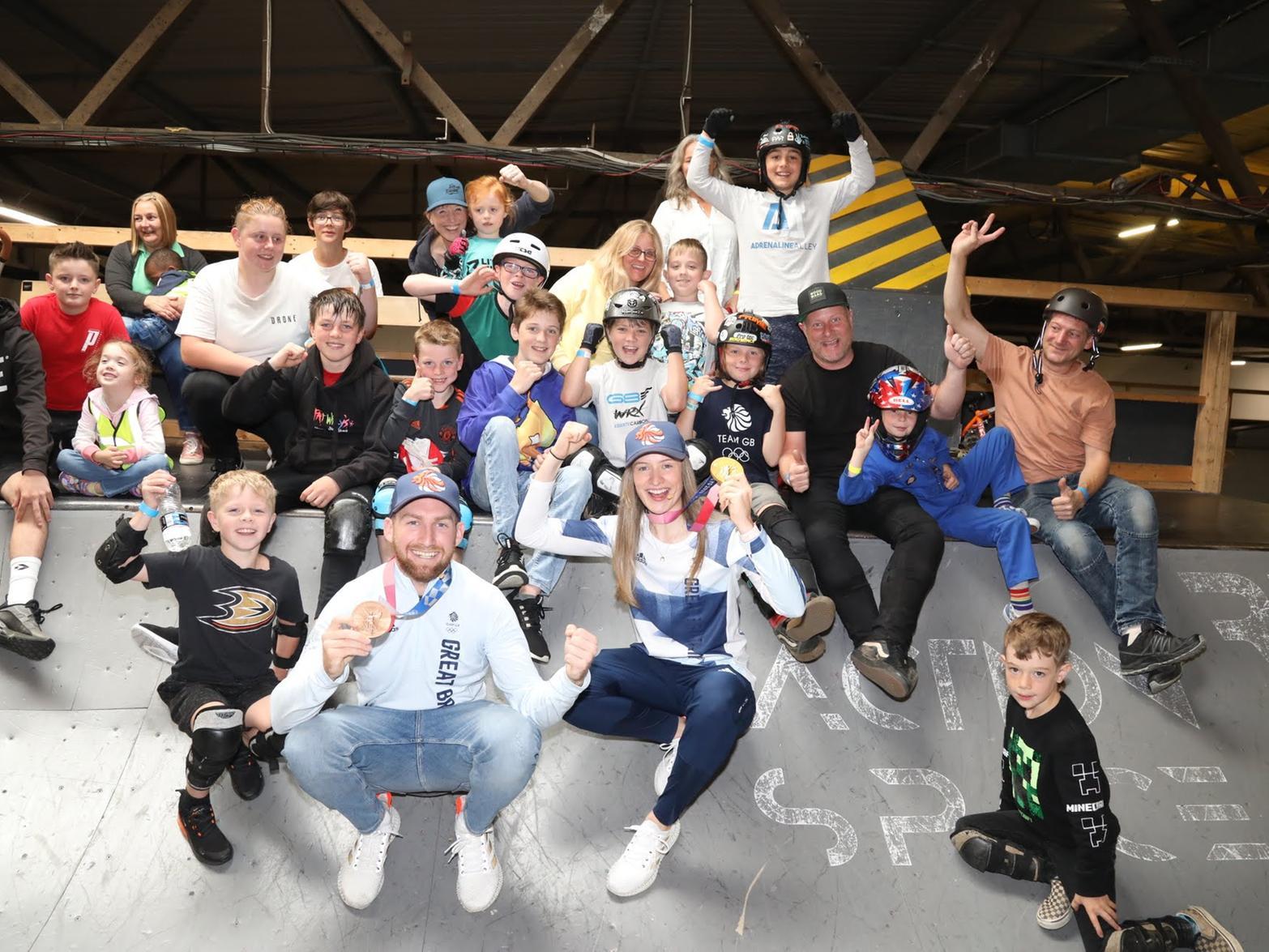 Olympic heroes back at Adrenaline Alley