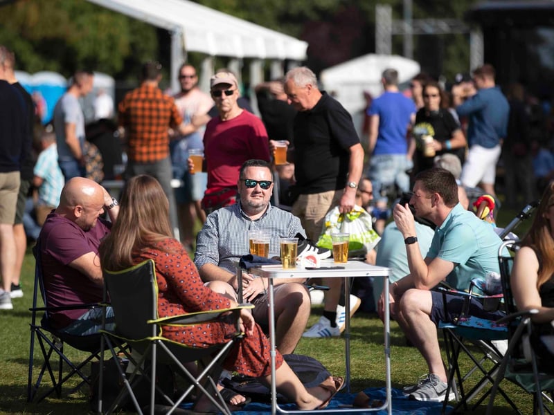 The Northampton County Beer Festival 2021 at Becket's Park in Northampton. Thursday, September 9 to Saturday, September 11.