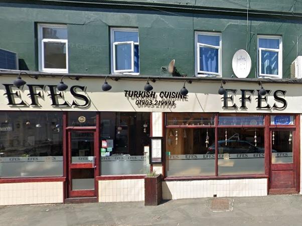 Efes in Clifton Road has 4.7 out of five stars from 559 reviews on Google. Photo: Google