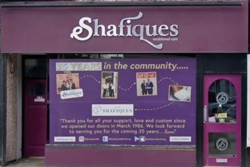 Shafiques in Goring Road has 4.6 out of five stars from 294 reviews on Google. Photo: Google