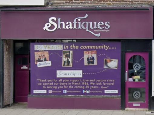 Shafiques in Goring Road has 4.6 out of five stars from 294 reviews on Google. Photo: Google