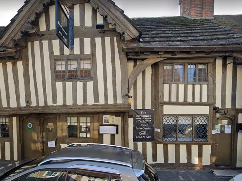 The Parsonage in High Street, Worthing has 4.6 out of five stars from 156 reviews on Google. Photo: Google