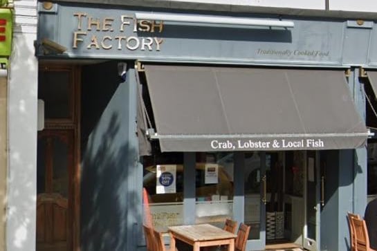 The Fish Factory in Brighton Road, Worthing has 4.5 out of five stars from 577 reviews on Google. Photo: Google