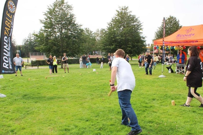 There were plenty of games to enjoy at the Health and Wellbeing Day. Picture: Burgess Hill Town Council.