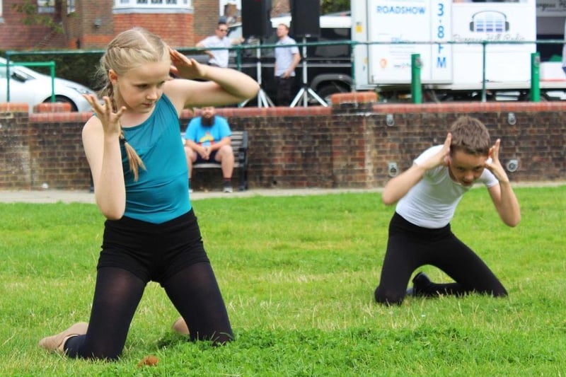 The Health and Wellbeing Day also featured a variety of dance demonstrations. Picture: Burgess Hill Town Council.