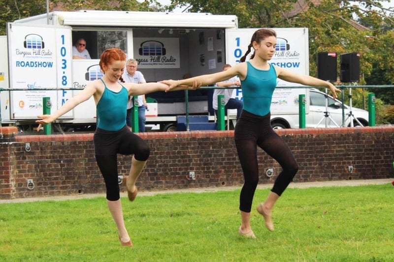 The Health and Wellbeing Day also featured a variety of dance demonstrations. Picture: Burgess Hill Town Council.