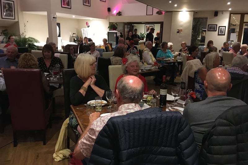 The Spanish evening at The Castle Inn in Bramber, which raised £390 for Chestnut Tree House children's hospice