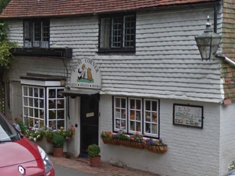 Pooh Corner in High Street, Hartfield has 4.6 out of five stars from 676 reviews on Google. Photo: Google