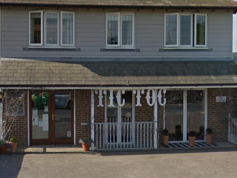 The Tic Tocory in Pett Road, Pett, has 4.8 out of five stars from 182 reviews on Google. Photo: Google