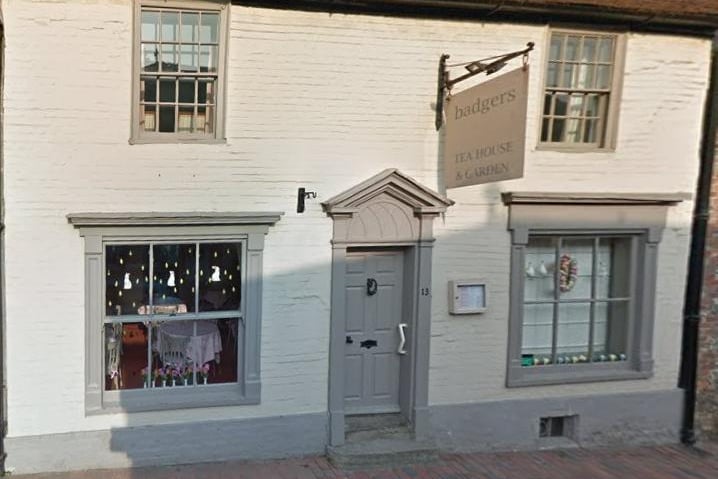 Badgers Tea House at The Old Village Bakery, North Street, Alfriston has 4.8 out of five stars from 156 reviews on Google. Photo: Google