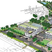 The proposals for New Pentland by Pentland Park Marine Ltd include a hotel, food retail, housing, elderly accommodation and commercial premises on the site next to Straiton.