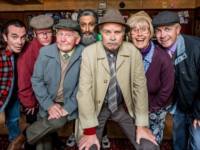 In the episode 'Swotting' the Clansman hosts a pub quiz. When barman Boabby auditions for quizmasters he and the locals are terrified of 'Mark', a tough Glaswegian who did the job at 'The Gunnel'. While auditioning for the role, Mark asks who the second man on the moon was. Tam answers Buzz Aldrin, but he was "outta time, nae points, pr**k!" Also auditioning was old timer Wully MacIntosh, who confused a history question with a music answer, saying that Marie Curie discovered 'Wake Me Up Before You Go-Go"!