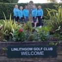 Linlithgow Ladies Golf team has won the County Midway League Trophy. Pictured from left to right are five of the team -  Jacqui Golding, Eleanor Fyfe, Agnes Martin, Jackie MacFadyen and Lesley Porter.