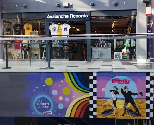 Avalanche Records in Waverley Mall, Edinburgh