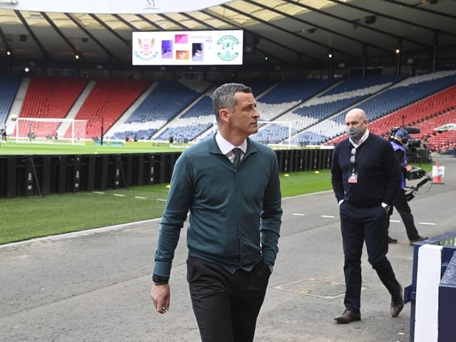 Period as Hibs manager: 2019-2021. Win ratio: 50%. 46 wins from 98 games. Jack Ross's Hibs finished the 2020–21 Scottish Premiership in third place, their highest finishing position in 16 years. They also reached the 2021 Scottish Cup Final, but lost 1–0 to St Johnstone. His sacking came 10 days before the team were due to play in the League Cup final.