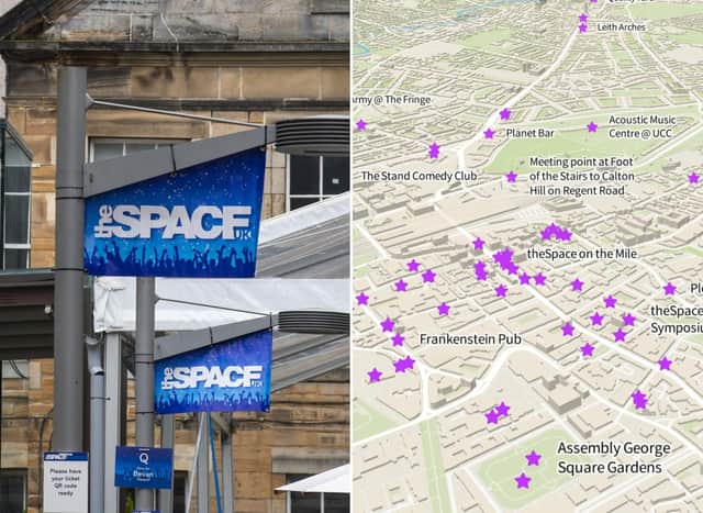 Edinburgh Fringe venue map: this is where all of the Fringe 2021 venues are at this year's Edinburgh Festival (Image credit: Lisa Ferguson/JPI Media)