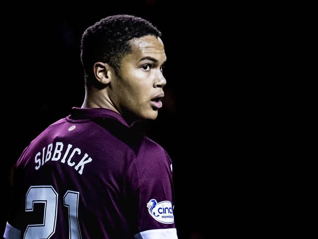Toby Sibbick joined Hearts in January this year.