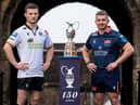 Glasgow Warriors No9 George Horne and Edinburgh scrum-half Ben Vellacott will compete for the 1872 Cup at Scotstoun on Friday night. Picture: Ross Parker / SNS