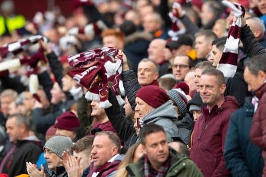 Hearts fans have been having their say on the decision. Pic: SNS