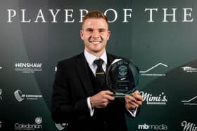 Chris Cadden was named Hibs' Player of the Year. Picture: Hibernian FC